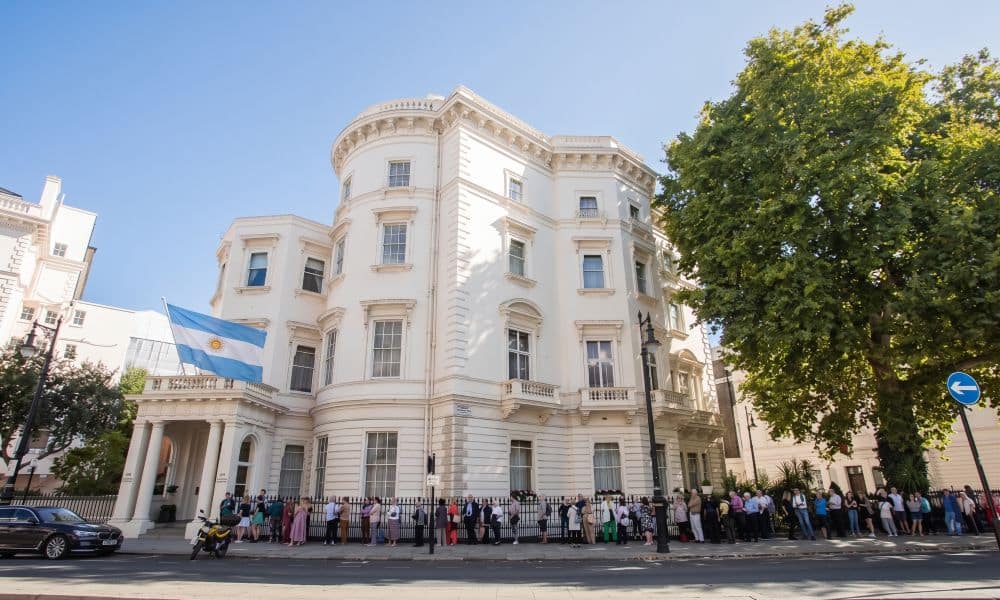 Comunidad de argentinos en Inglaterra - Residencia de la Embajada Argentina en Londres