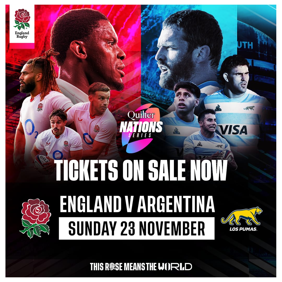 Argentina Vs Inglaterra – 23/11/25 – Twickenham