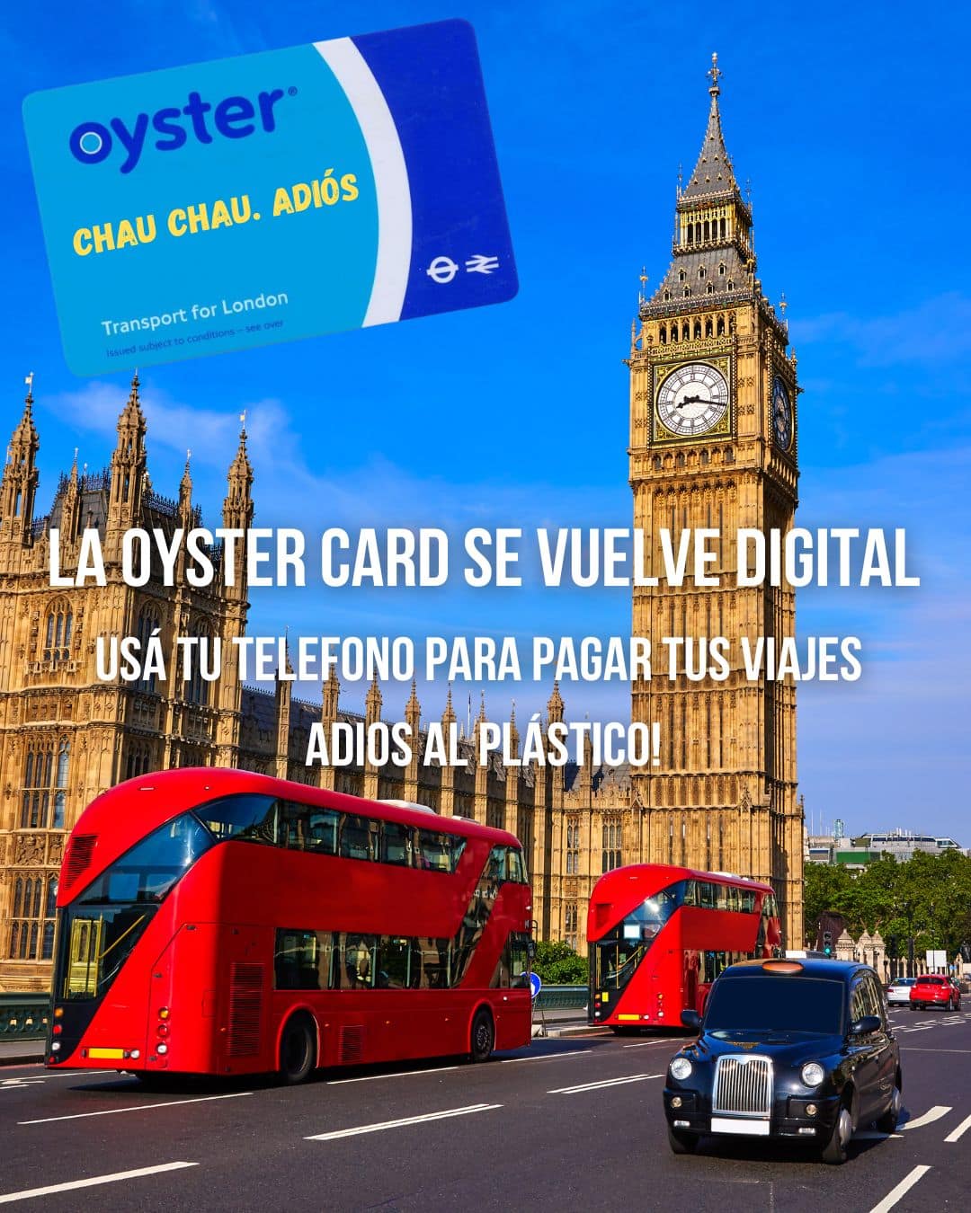 TfL permitirá usar Oyster Card en el móvil en 2026