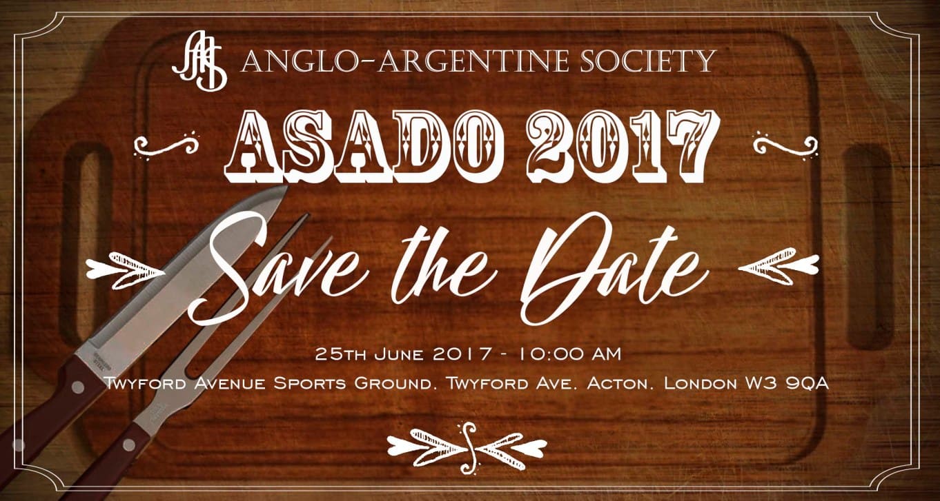 Gran Asado 2017 organizado por la Anglo-Argentine Society