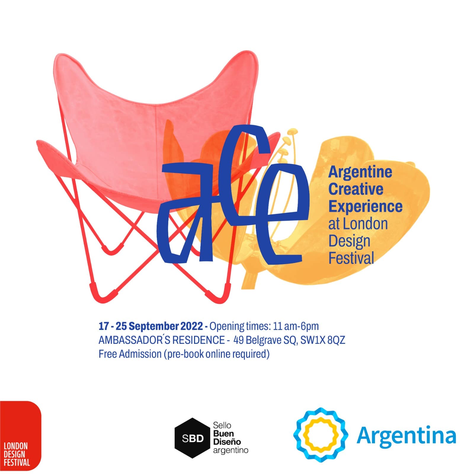 Imperdible: Argentina en el London Design Festival 2022