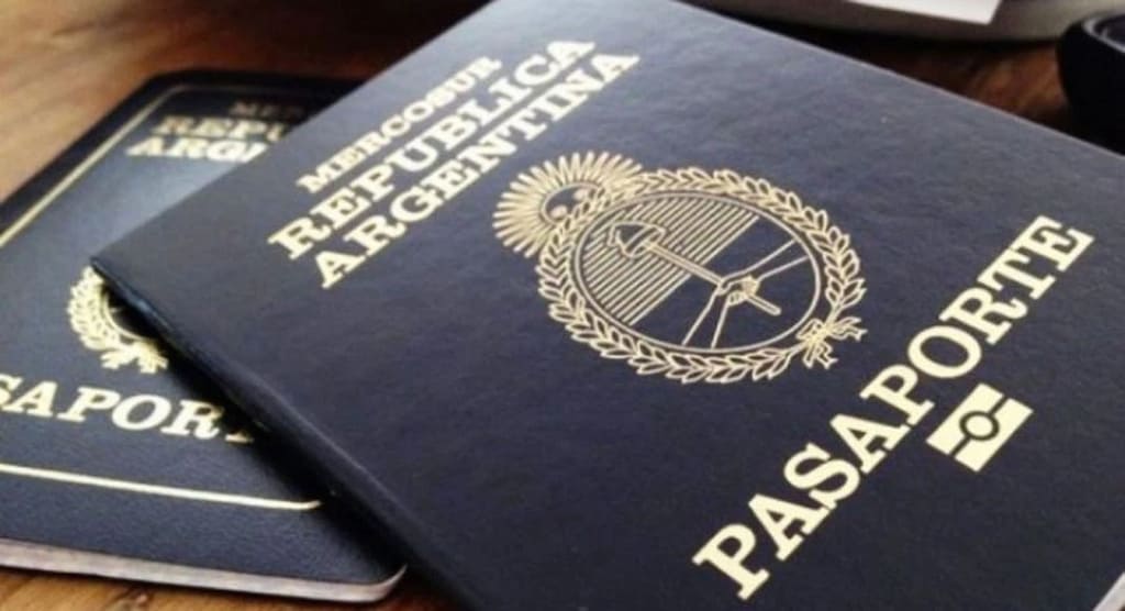 Dos pasaportes argentinos