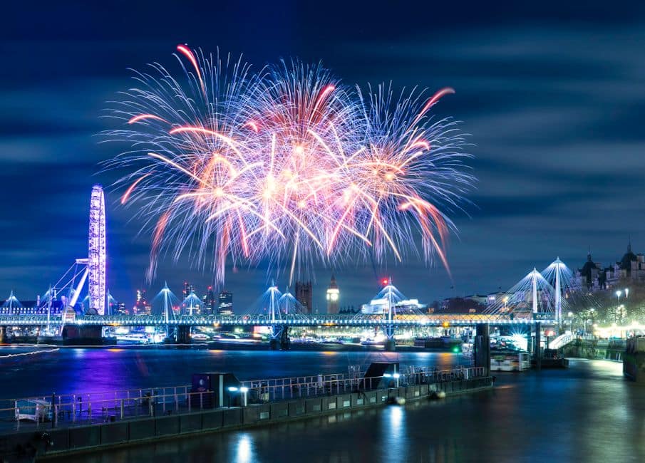 Entradas para los fuegos artificiales de Año Nuevo en Londres: salen a la venta esta semana